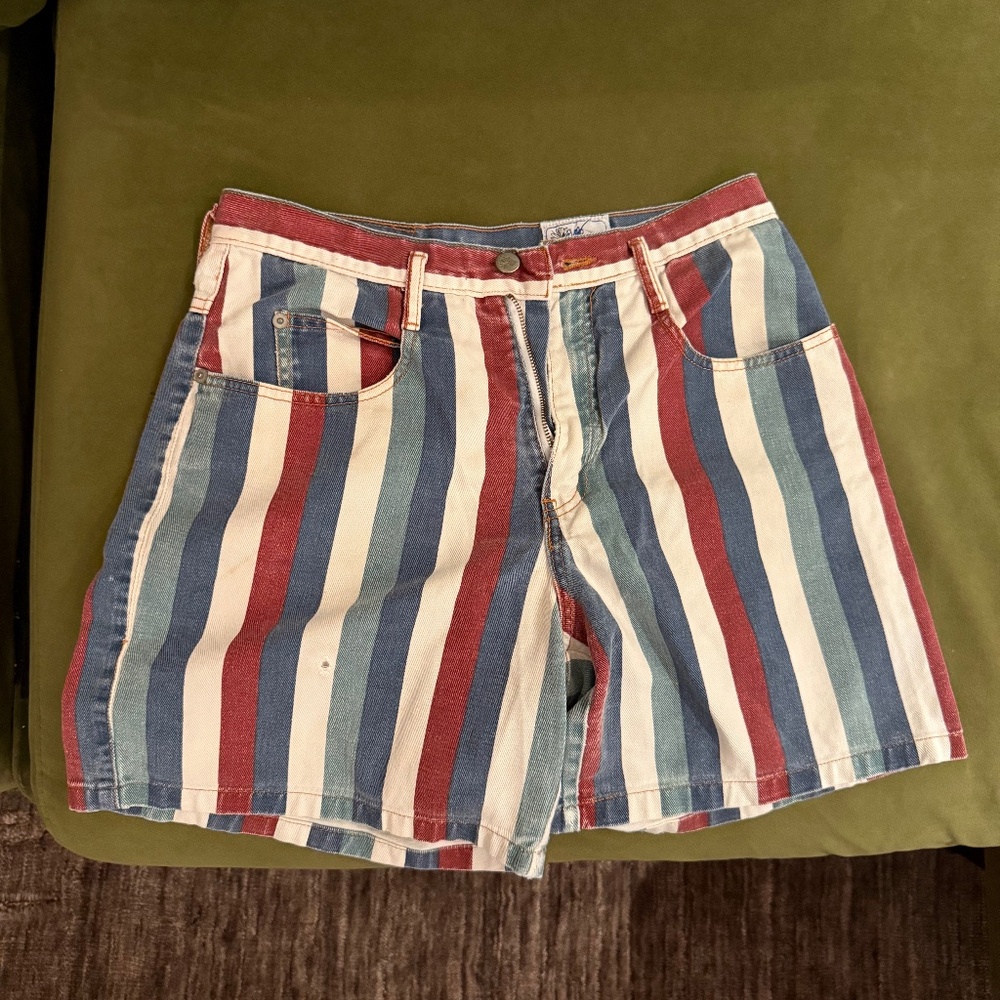 Vintage Blue Asphalt jeans shorts